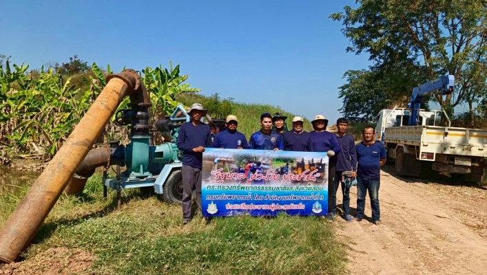สทน.9 ติดตั้งเครื่องสูบน้ำ ขนาด 12 นิ้ว จำนวน 1 เครื่อง บริเวณบ้านตะโม่ หมู่ที่ 5 ตำบลบางระกำ อำเภอบางระกำ จังหวัดพิษณุโลก