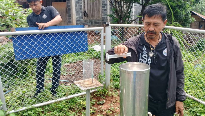 สทน.9 ลงพื้นที่ตรวจสอบ และซ่อมแซม บำรุงรักษาระบบเตือนภัยน้ำท่วม – ดินถล่ม (Early Warning) ในเขตพื้นที่จังหวัดพิษณุโลก
